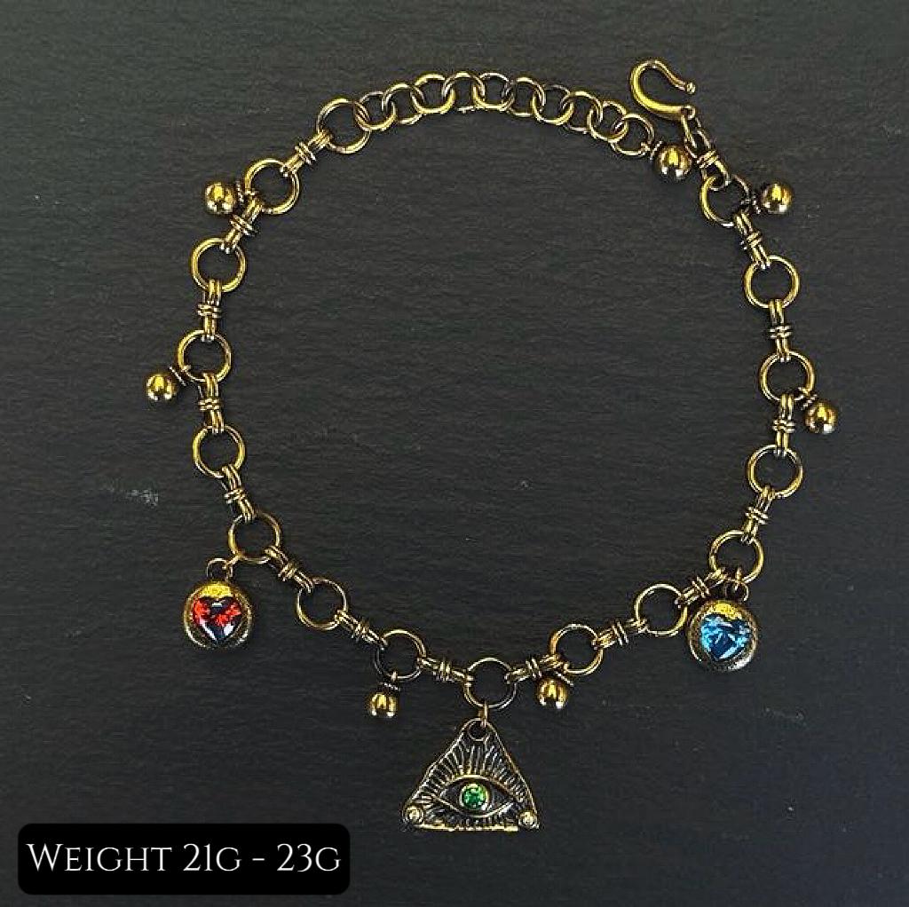 The Mystic Eye Black Gold Bracelet