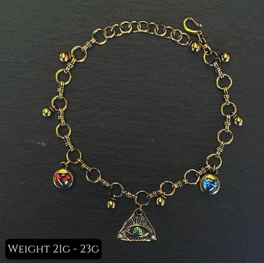 The Mystic Eye Black Gold Bracelet