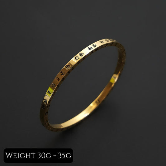 Legacy Black Gold Bangle